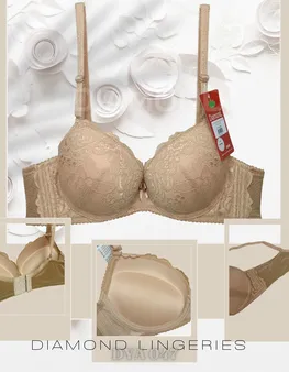 Áo ngực ren đệm dày