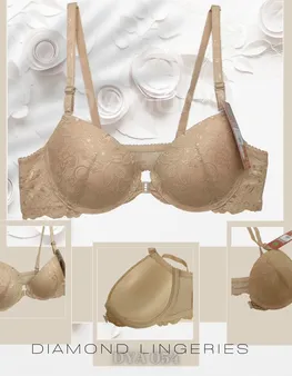 Áo Ngực Nude Ren Có Viền