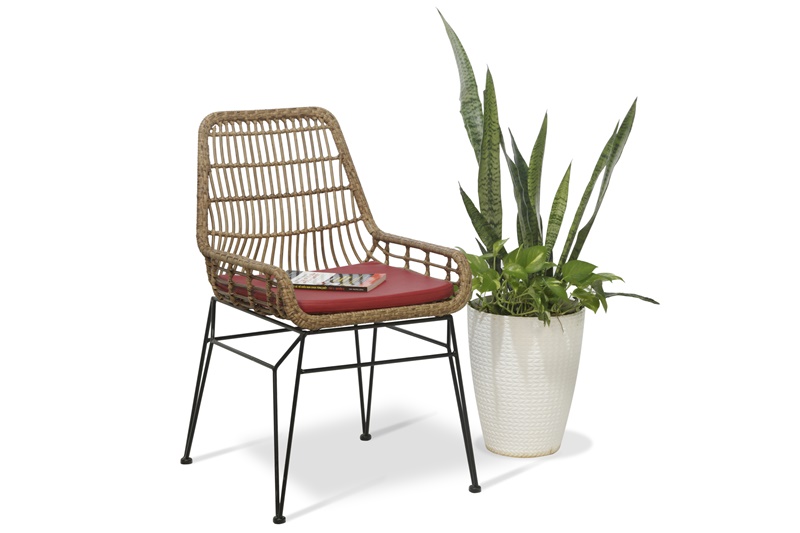 Mẫu ghế cafe giả mây Mẫu ghế cafe giả mây