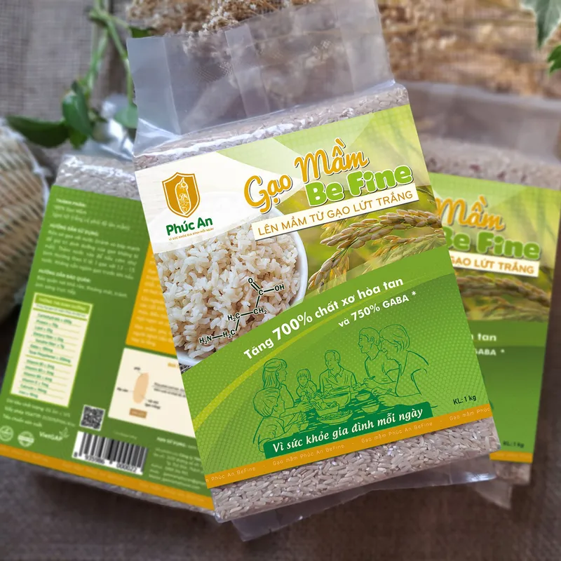 GẠO MẦM BE FINE - TÚI 1KG