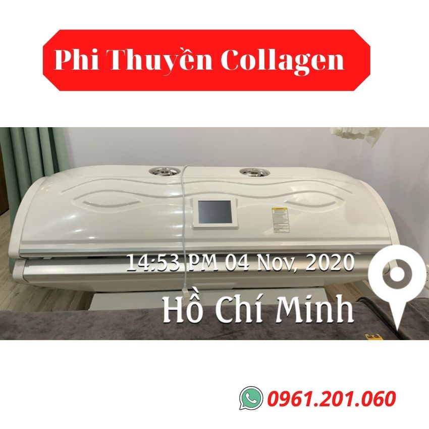 Ảnh chụp Tín Thành bàn giao Phi thuyền tắm trắng collagen cho khách hàng Ảnh chụp Tín Thành bàn giao Phi thuyền tắm trắng collagen cho khách hàng