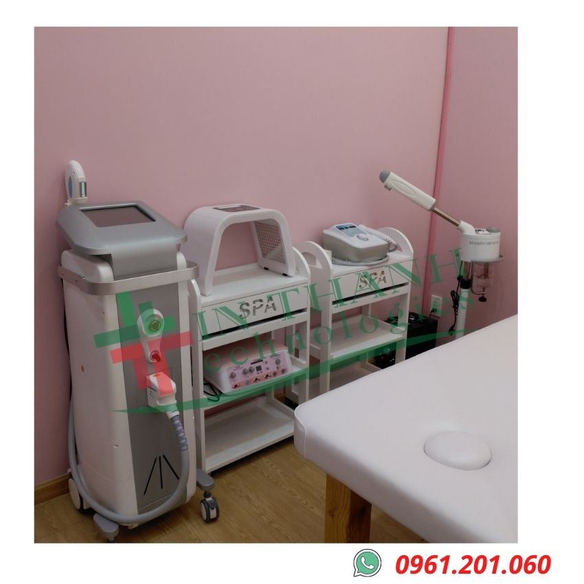 Tín Thành bàn giao các thiết bị cơ bản cho Spa Tín Thành bàn giao các thiết bị cơ bản cho Spa