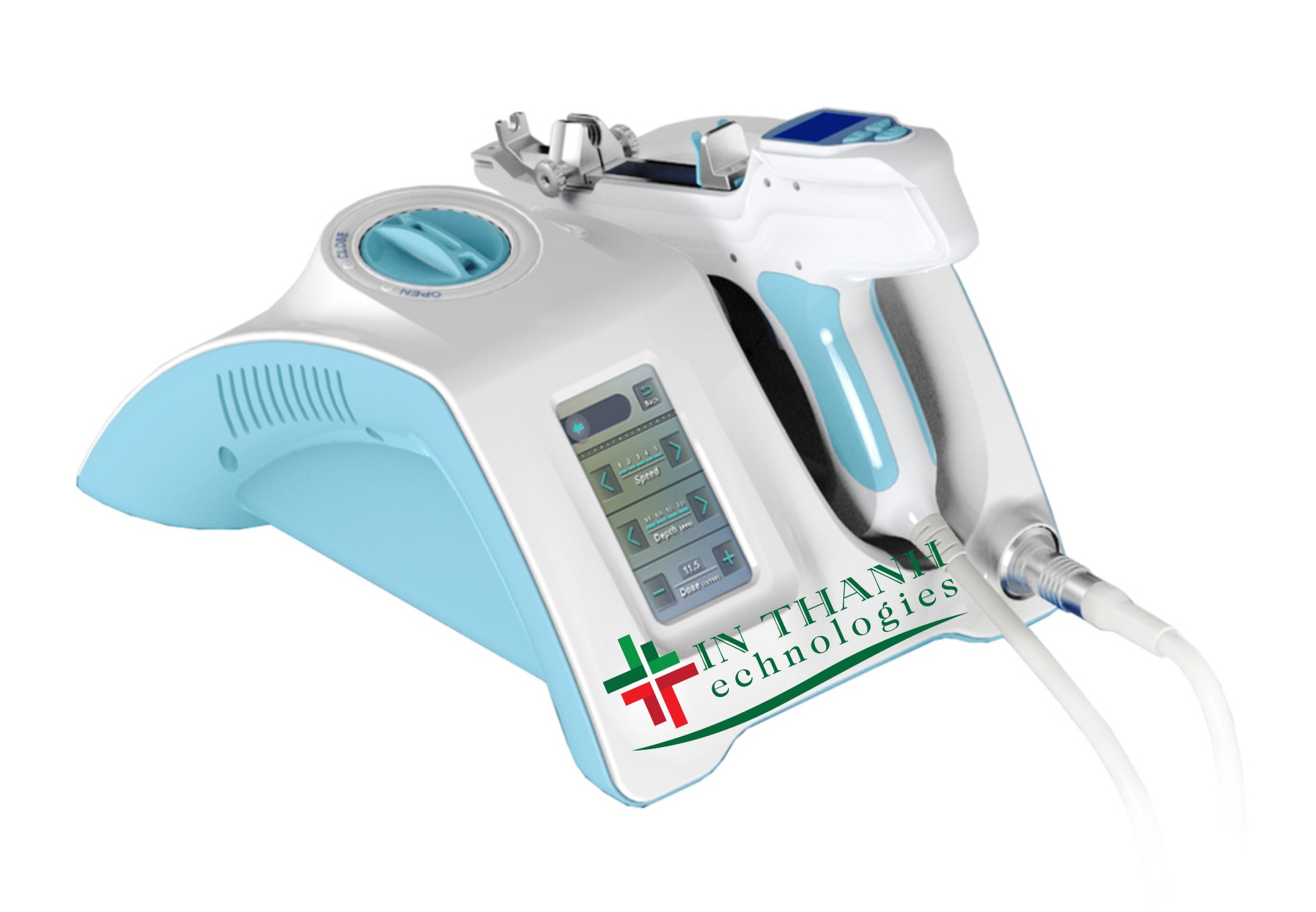 Máy bơm tiêm dưỡng chất tự động làm căng bóng da T-01 Máy bơm tiêm dưỡng chất tự động làm căng bóng da T-01