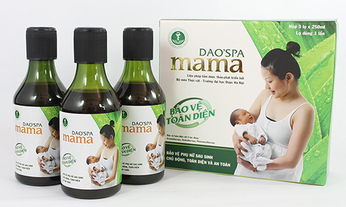 Thảo dược xông hơ, tắm gội sau sinh Dao'spa Mama