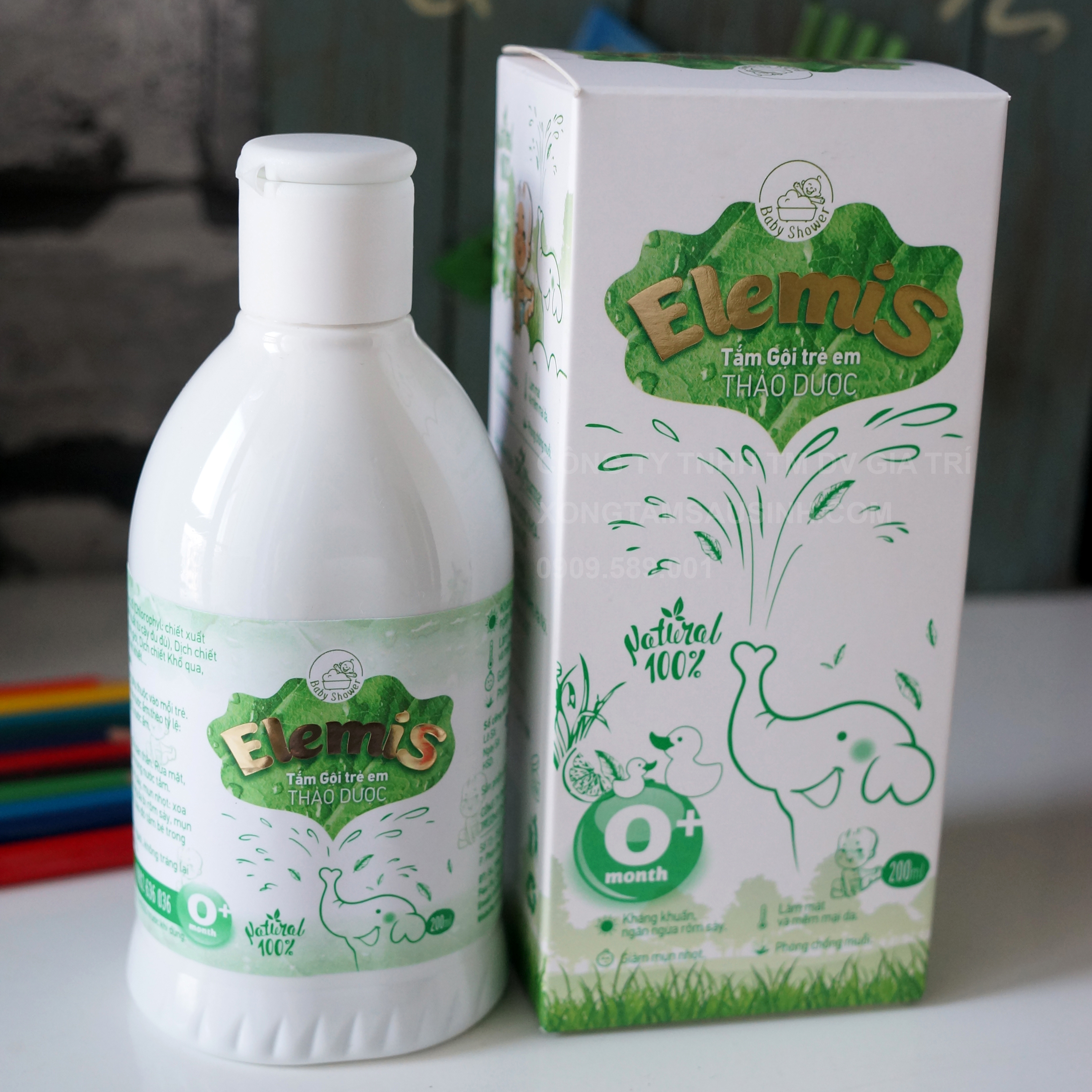 Mua 2 hộp Daospa Mama tặng 1 chai thảo dược tắm bé Elemis