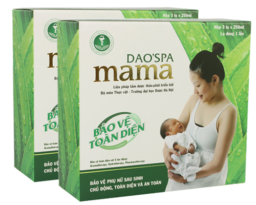 Liệu trình 2 hộp (6 lần tắm) sau sinh Liệu trình 2 hộp (6 lần tắm) sau sinh