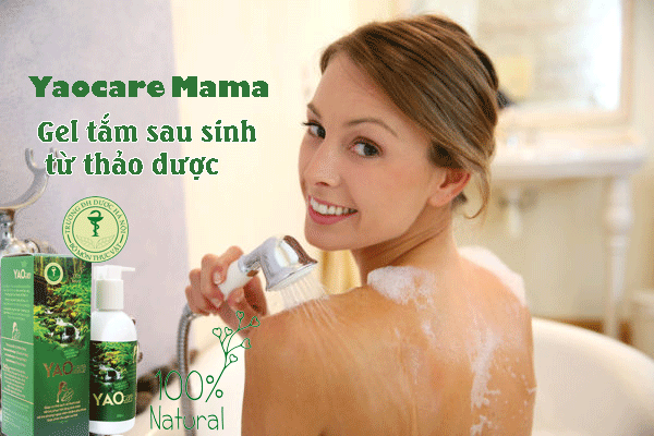 Gel tắm thảo dược Yaocare mama