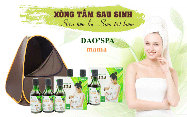 Nước tắm sau sinh Dao'spa mama thành phần thào dược