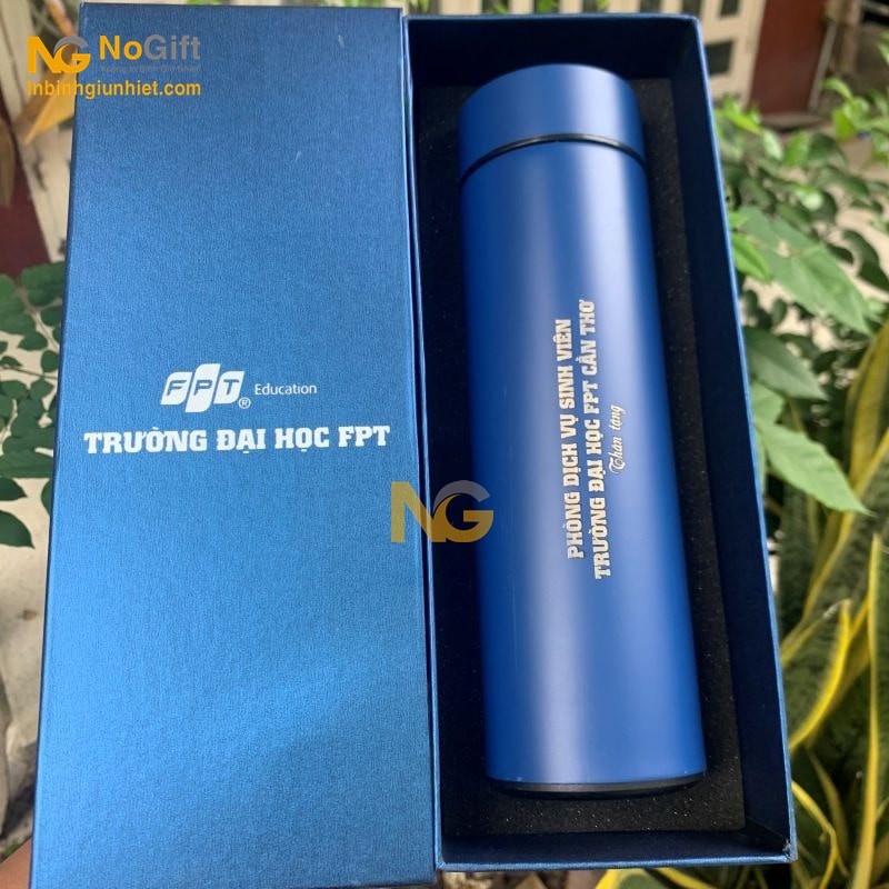 Set Quà tặng Bình giữ nhiệt in logo thương hiệu trường đại học FPT Set Quà tặng Bình giữ nhiệt in logo thương hiệu trường đại học FPT