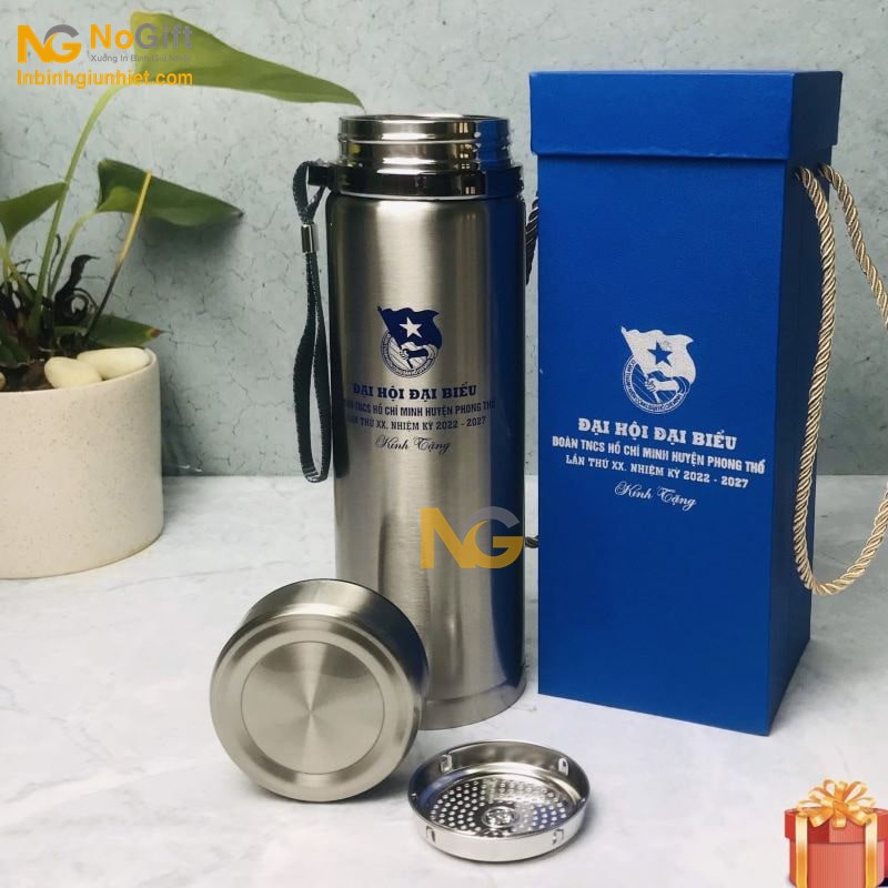 Bình giữ nhiệt cao cấp in logo Bình giữ nhiệt cao cấp in logo