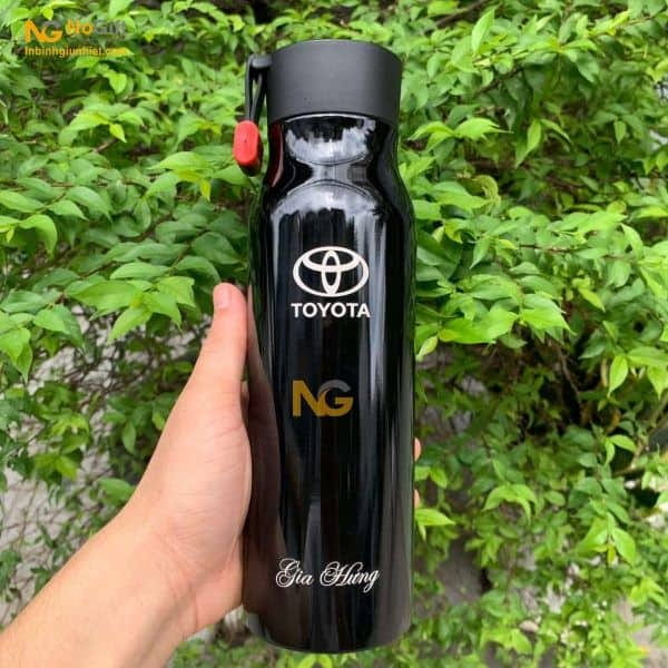 Bình Giữ Nhiệt In Logo Toyota LockandLock 500ml Bình Giữ Nhiệt In Logo Toyota LockandLock 500ml