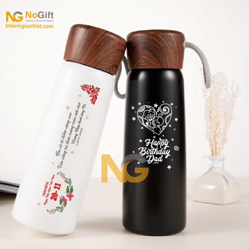 Bình giữ nhiệt in tên Bình giữ nhiệt in tên