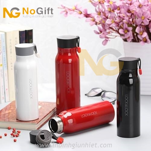 Bình giữ nhiệt lock&lock in logo quà tặng doanh nghiệp Bình giữ nhiệt lock&lock in logo quà tặng doanh nghiệp