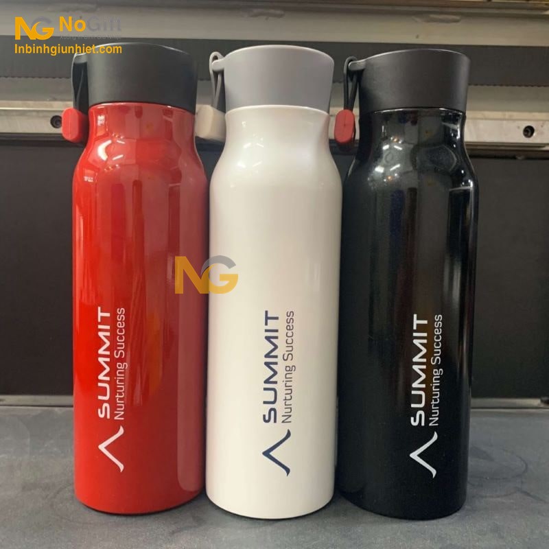 Bình giữ nhiệt lock and lock in logo công ty Bình giữ nhiệt lock and lock in logo công ty