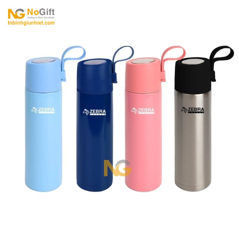 Bình giữ nhiệt Zebra khắc tên logo Nogift Bình giữ nhiệt Zebra khắc tên logo Nogift