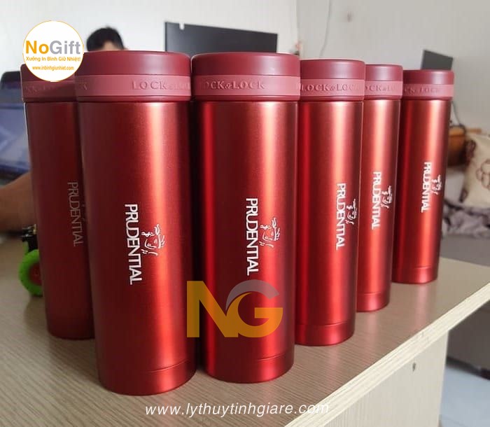 In logo lên bình giữ nhiệt LockandLock quà tặng In logo lên bình giữ nhiệt LockandLock quà tặng