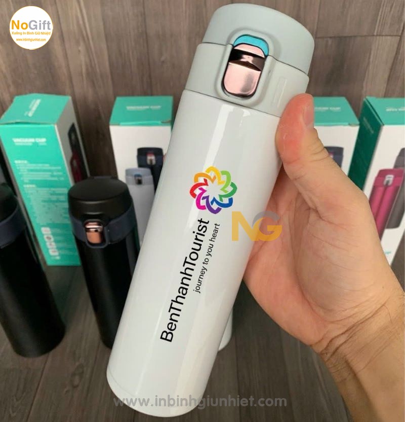 Khắc hình lên bình giữ nhiệt 500ml cao cấp Khắc hình lên bình giữ nhiệt 500ml cao cấp