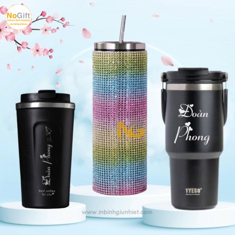 Khắc tên lên bình nước giá rẻ Khắc tên lên bình nước giá rẻ