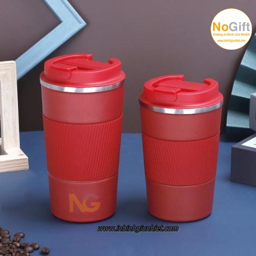 ly giữ nhiệt 510ml và 300ml in logo bọc silicon cao cấp ly giữ nhiệt 510ml và 300ml in logo bọc silicon cao cấp