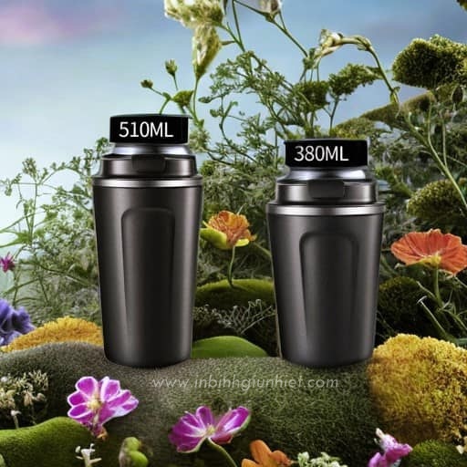 ly giữ nhiệt in logo màu đen ly giữ nhiệt in logo màu đen