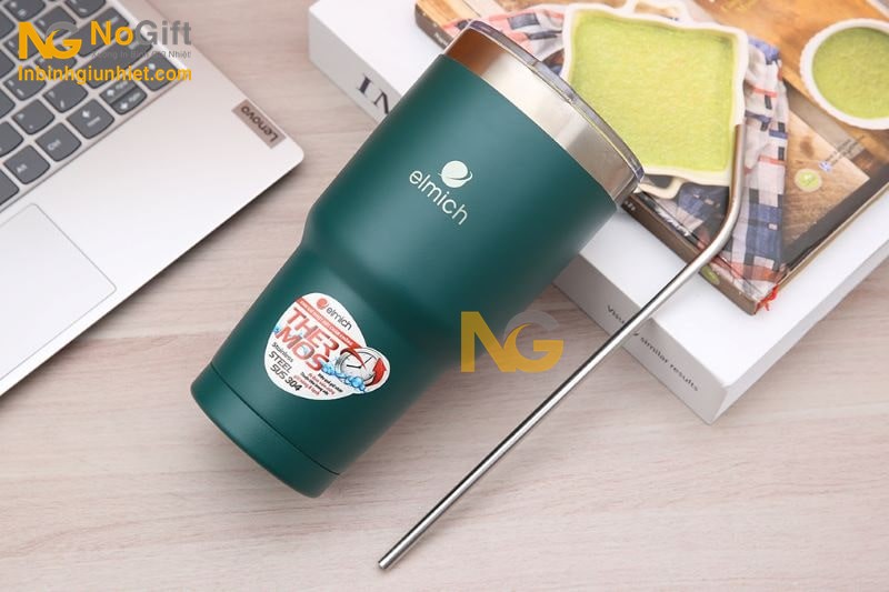 Ly giữ nhiệt cao cấp Elmich 500ml khắc tên theo yêu cầu Ly giữ nhiệt cao cấp Elmich 500ml khắc tên theo yêu cầu