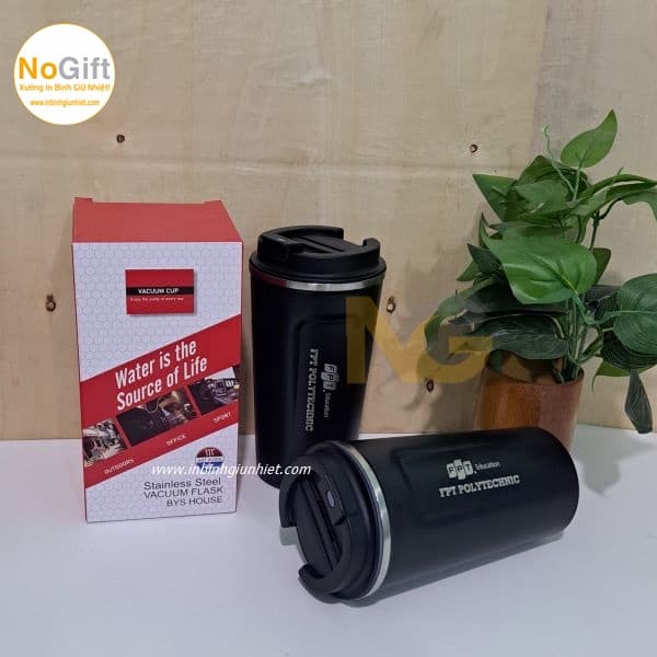 Ly Giữ Nhiệt In Logo trường đại học cao đẳng FPT Ly Giữ Nhiệt In Logo trường đại học cao đẳng FPT