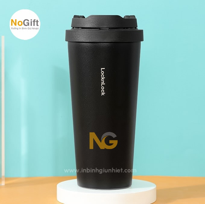 Ly giữ Nhiệt Inox 550ml Lock Lock LCH3249BLK in tên Ly giữ Nhiệt Inox 550ml Lock Lock LCH3249BLK in tên