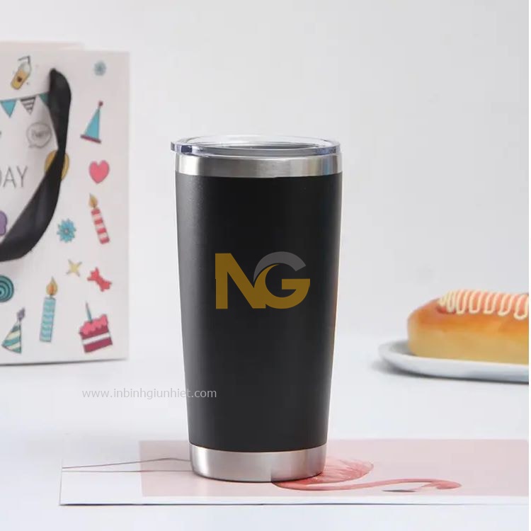 Ly giữ nhiệt 600ml màu đen Ly giữ nhiệt 600ml màu đen