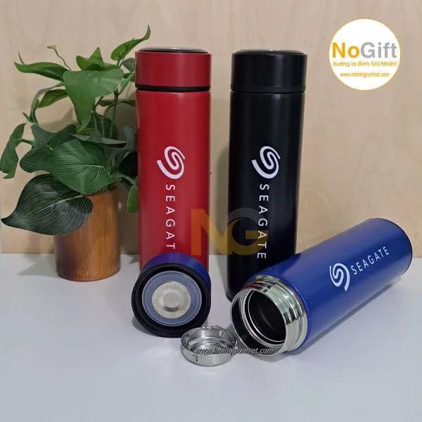 Bình giữ nhiệt in logo công ty 450ml