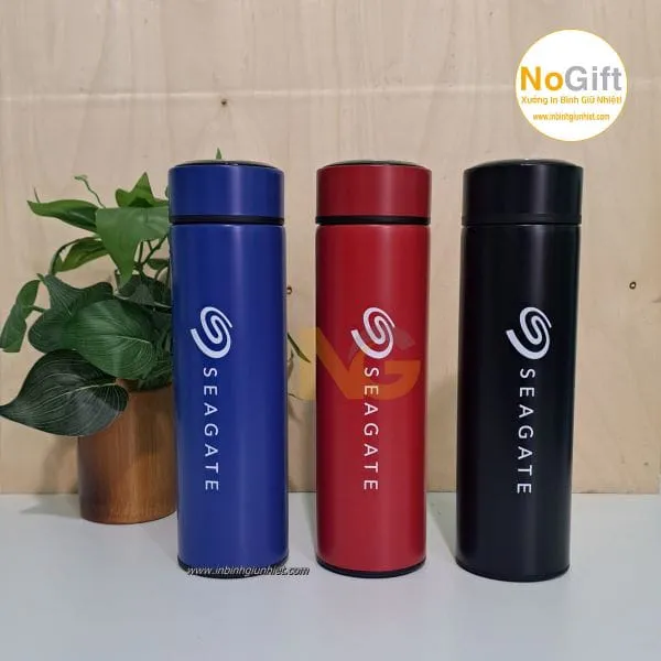 Bình giữ nhiệt in logo công ty 450ml