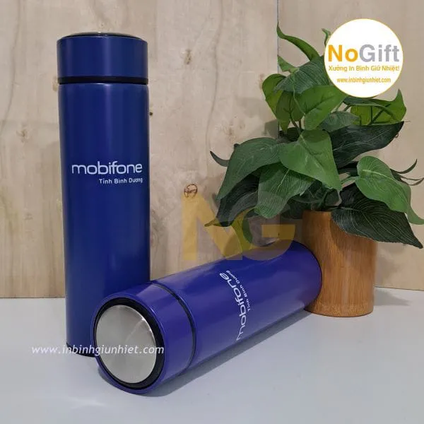 Bình giữ nhiệt in logo công ty 450ml