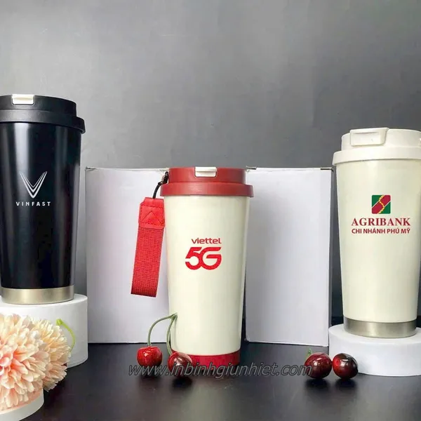 Ly Giữ Nhiệt In Logo 530ml Inox 316 – Quà Tặng Doanh Nghiệp Cao Cấp Cuối Năm