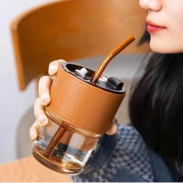 Ly thủy tinh giữ nhiệt 450ml