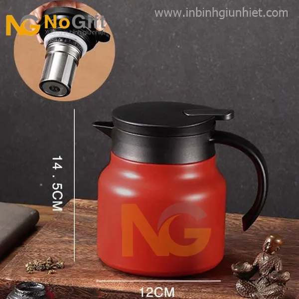 Bình giữ nhiệt ấm trà lưới lọc trà