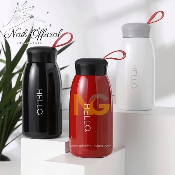 Bình giữ nhiệt quà tặng Hello 520ml