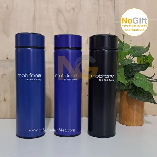 Bình giữ nhiệt in logo công ty 450ml