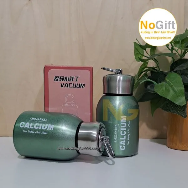 Bình giữ nhiệt lựu đạn in logo  300ml