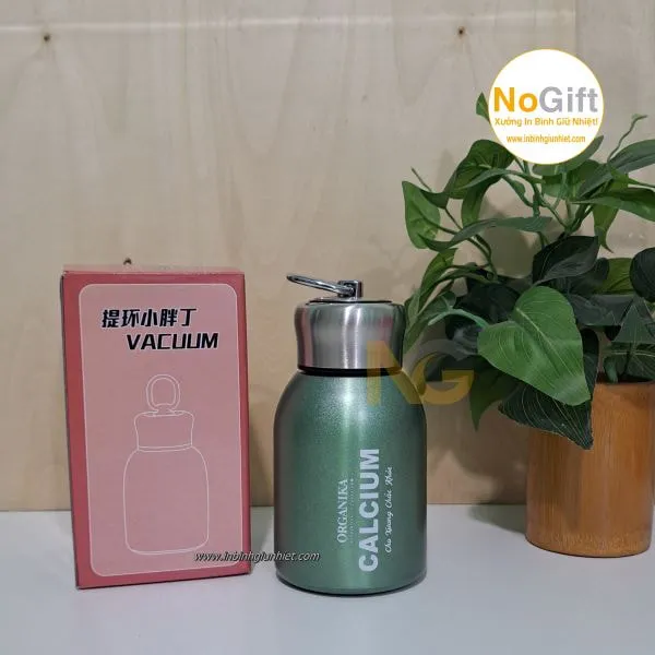 Bình giữ nhiệt lựu đạn in logo  300ml