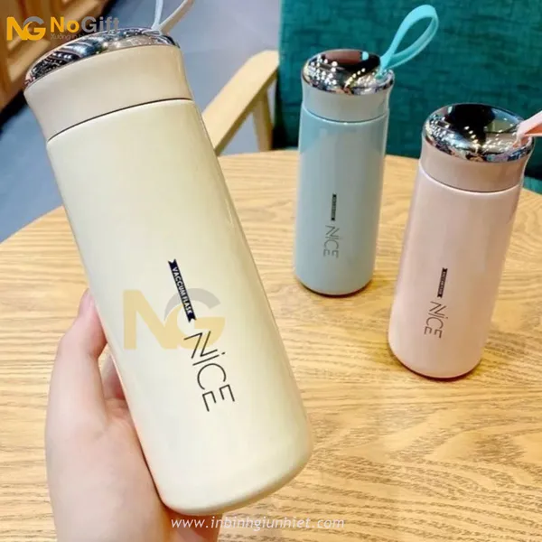 Bình nước nhựa lõi thủy tinh 400ml
