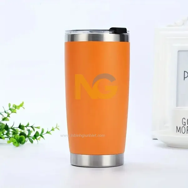Ly giữ nhiệt 600ml in logo