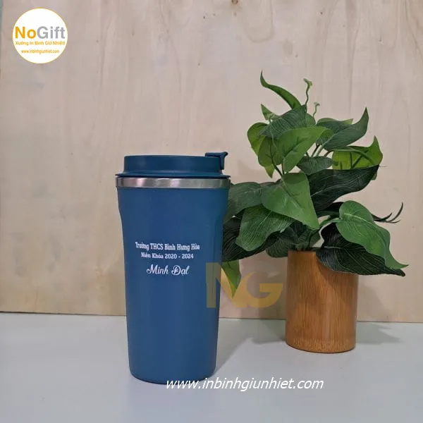 Ly Giữ Nhiệt In Tên Trường Học 510ml 