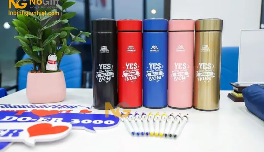 In logo bình giữ nhiệt có những lợi ích nào mà doanh nghiệp lớn luôn lựa chọn