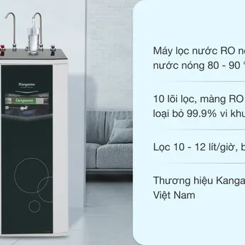 Máy lọc nước RO nóng nguội lạnh Kangaroo KG10A3 10 lõi