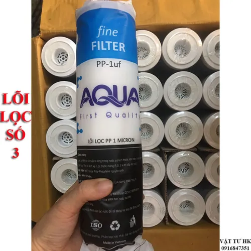 Bộ 3 lõi lọc thô Aqua 123