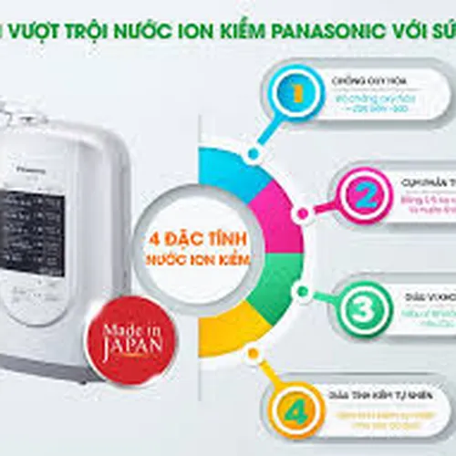 Máy điện giải ion kiềm Panasonic TK-AS45