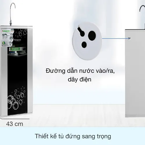 Máy lọc nước R.O Hydrogen Kangaroo KG10G5VTU 10 lõi