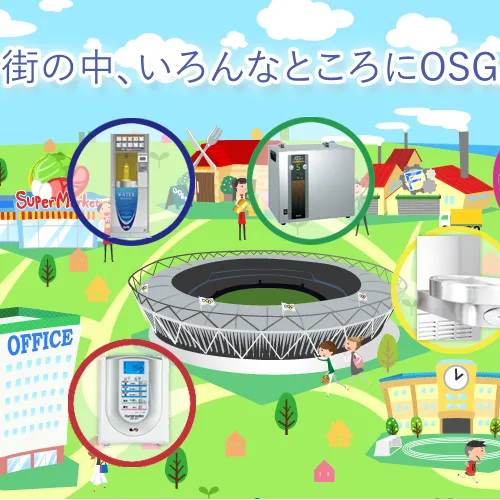 Máy điện giải ion kiềm OSG Humanwater HU-121