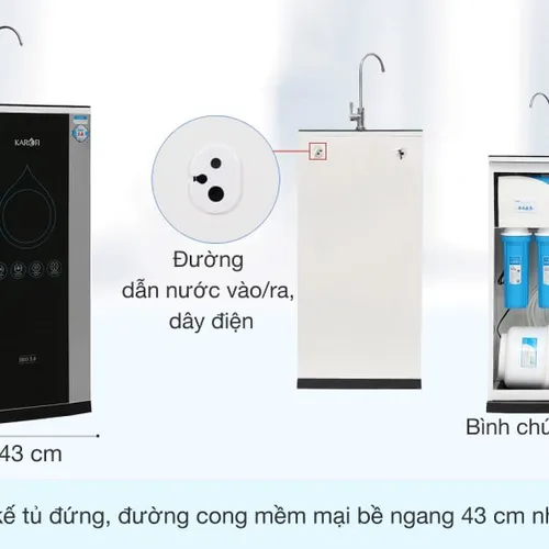 Máy lọc nước RO Karofi K9IQ 2.0 9 lõi