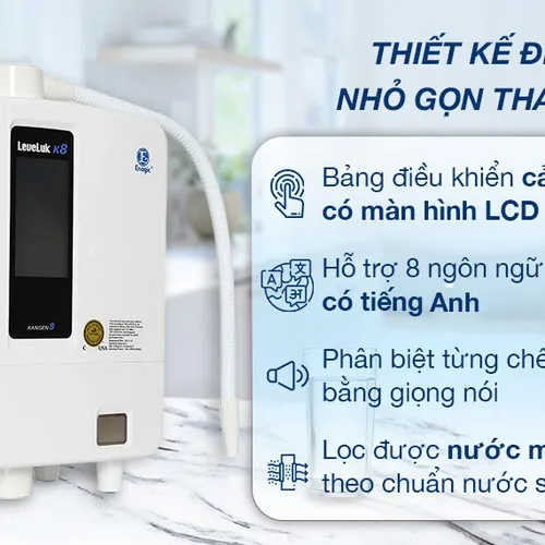 Máy điện giải Ion kiềm Kangen LeveLuk® K8