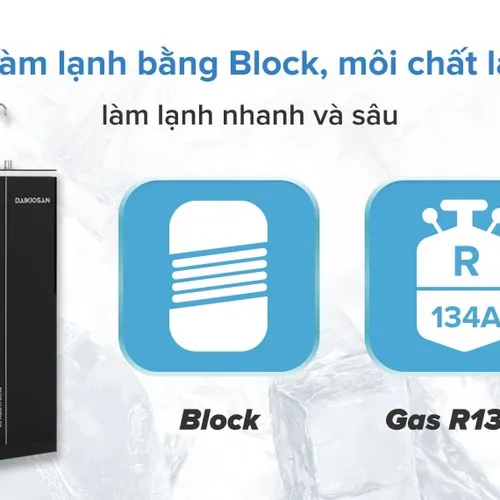Máy lọc nước RO nóng nguội lạnh Daikiosan DXW-32709H 9 lõi